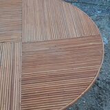 Vintage rattan lounge table