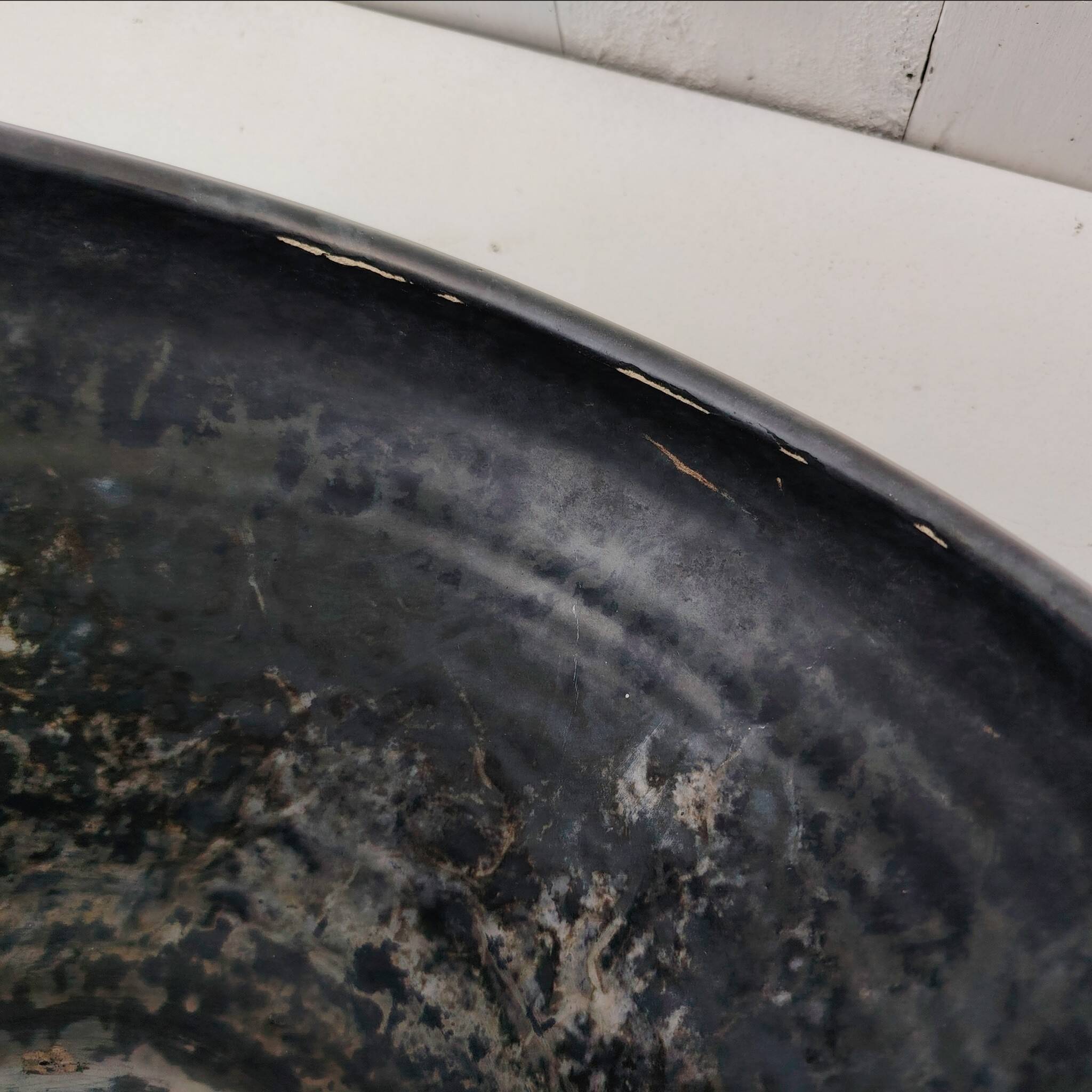 Large ceramic cache pot Accolay, vintage