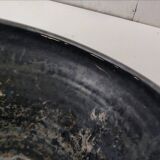 Large ceramic cache pot Accolay, vintage