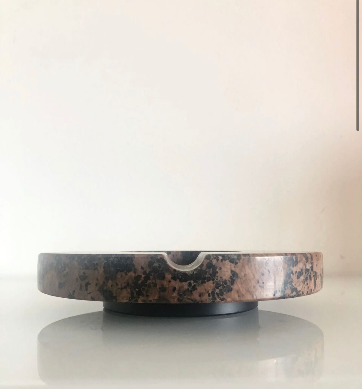 Manzini granite ashtray