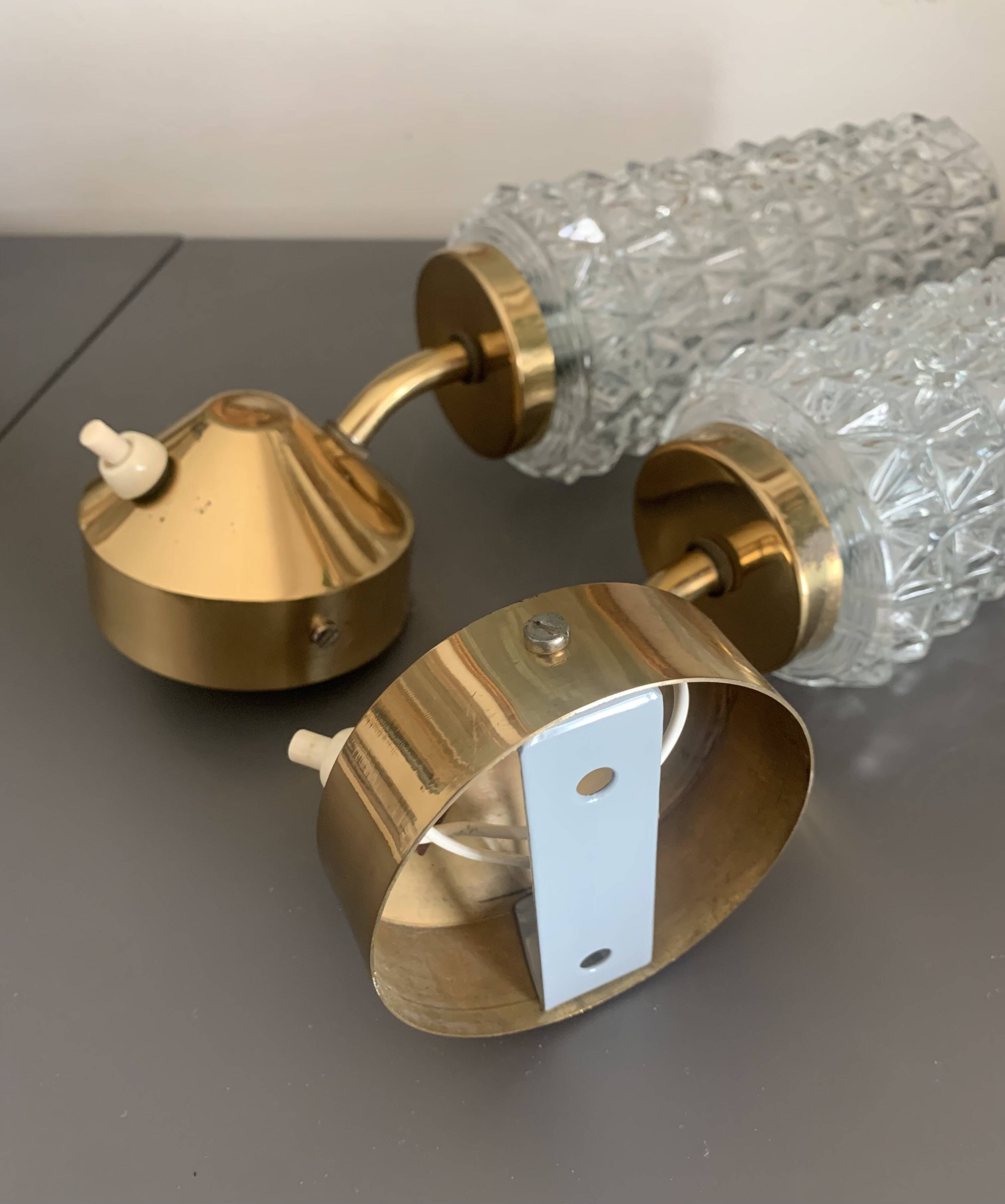 Pair of bedside lamps, Germany, 1960s