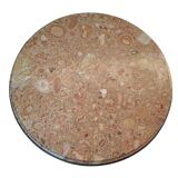 Guéridon Neoclassico in Mogano e Marmo Rosso Fine '800