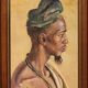 Portrait d'un Béninois par Pierre Matossy (1891-1969)