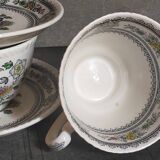 Two vintage wood & sons english lunches "dorset" service