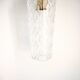 Chiseled glass suspension