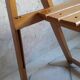 Chaise pliante en bois