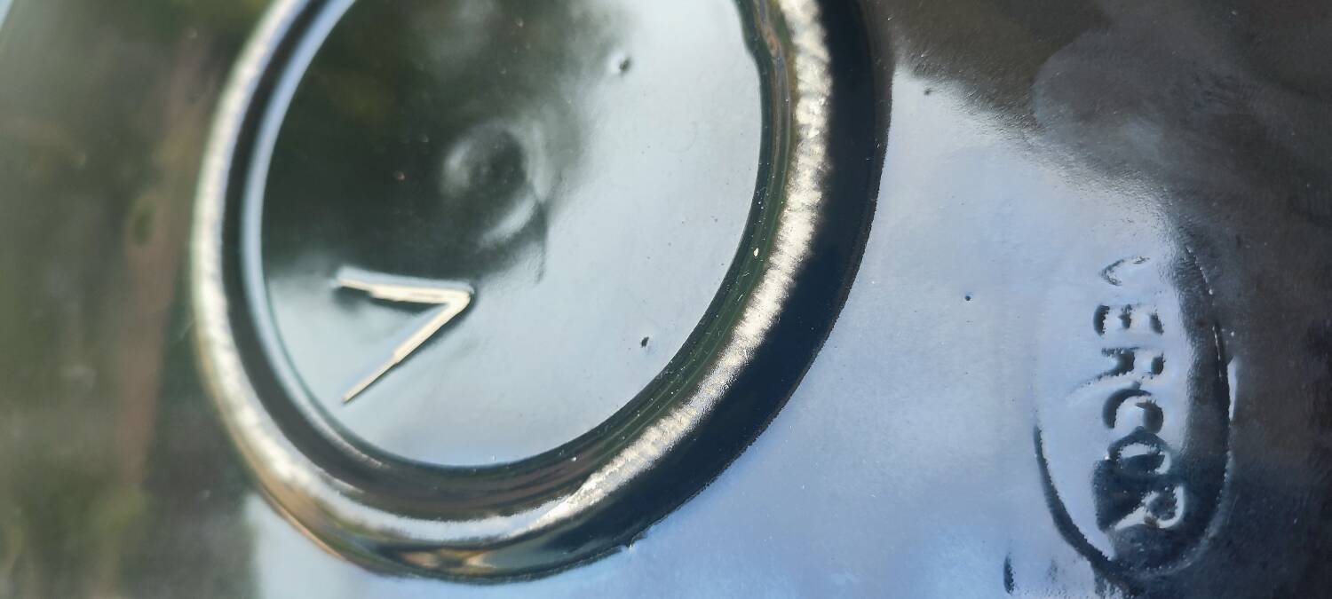 1960s ceramic dish by Vercor