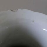 Vase or asian potiche pattern koi carps early xxth