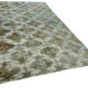 Hand-knotted antique anatolian 1970s 198 cm x 292 cm blue carpet