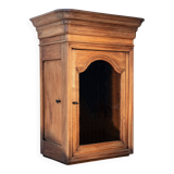 Antique display case, solid oak
