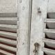 Pair of old shuttered windows