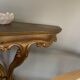 Golden baroque console