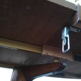 Vintage oval dining table with extensions for Baumann - 1960