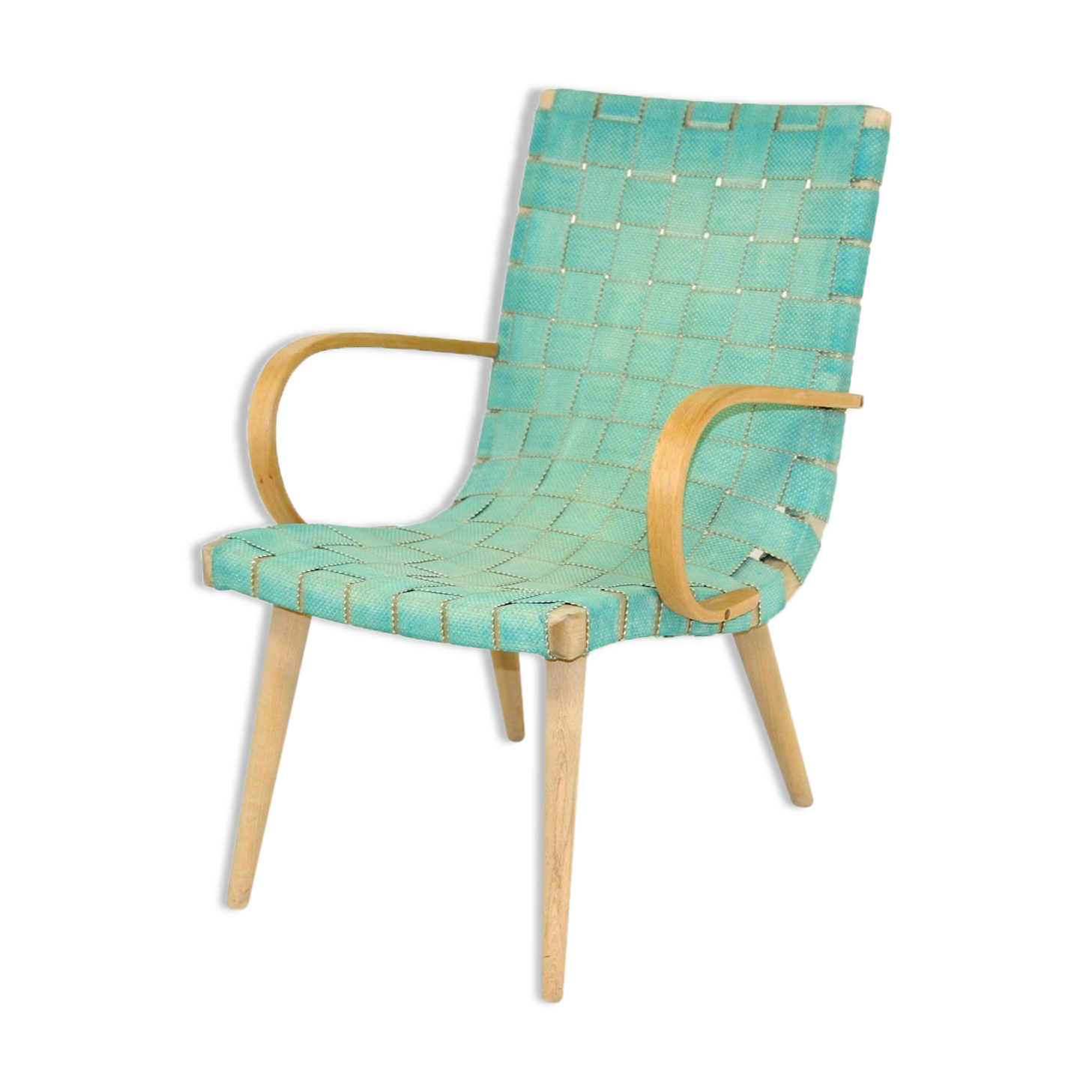 Beech armchair, Sweden, 1970