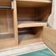 Secretary in sandblasted oak - 1950s