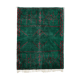 Tapis marocain moderne vert