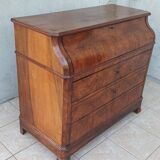 Louis Philippe walnut chest of drawers