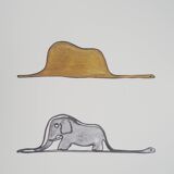 Antoine DE SAINT-EXUPÉRY: The Prince's Elephants, 2022 - Lithograph