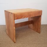 Solid pine desk - Maison Regain, Savoie model, 1960s