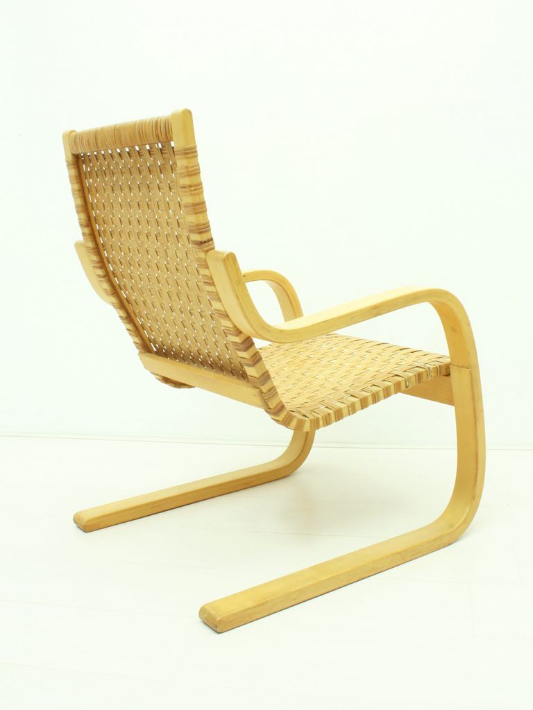 Armchair model 406 by Alvar Aalto for Artek, 1960