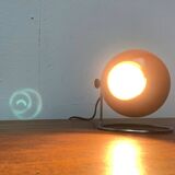 Mid-century space globe table lamp by Erco, 1970s.