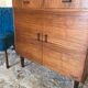 Two-door two-door vintage buffet two drawers