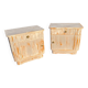 2 German bedside tables