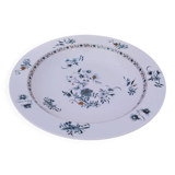 Hollow and round serving dish, Bernardaud, Limoges, Beijing