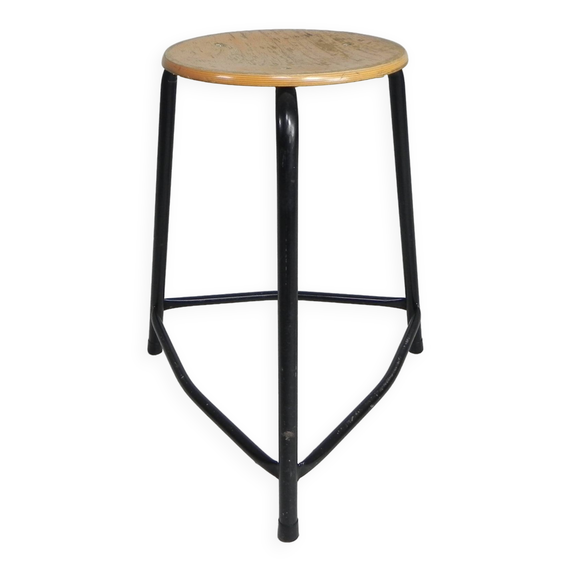 Industrial stackable stool, 55 cm high