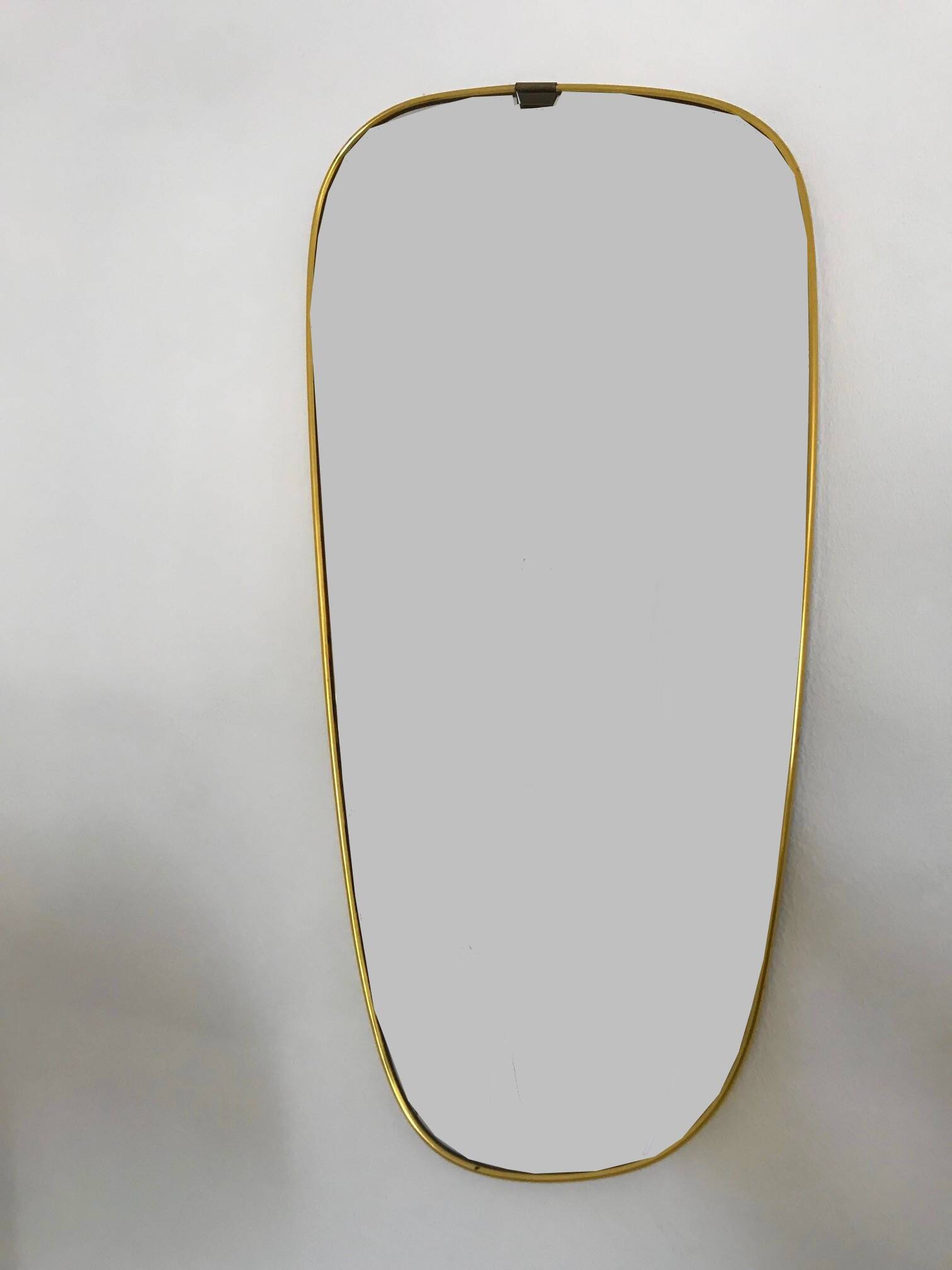 Vintage free form mirror by Schön Form Germany 60s