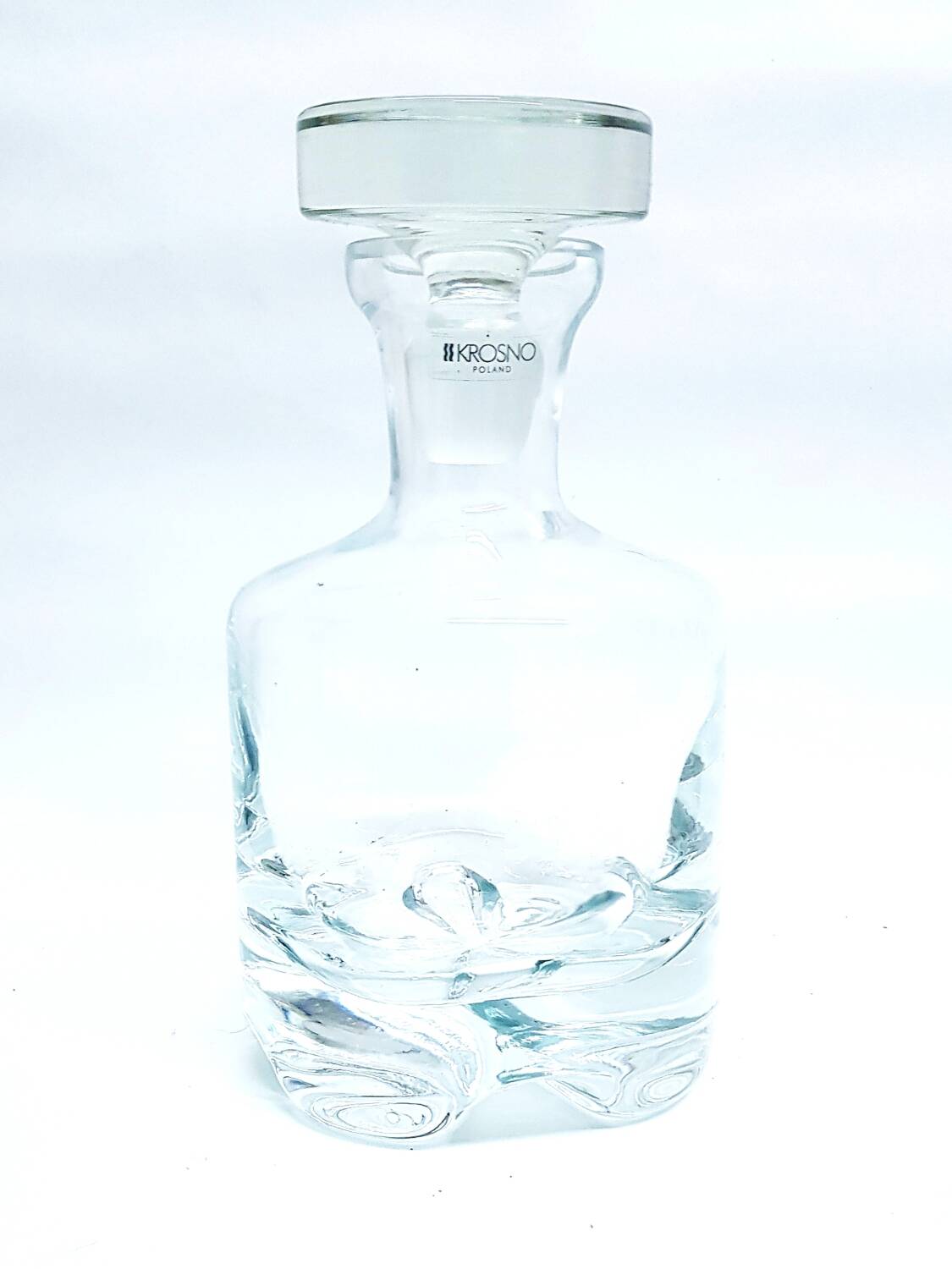 Carafe en cristal lourd de Krosno Pologne