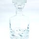 Heavy crystal carafe from Krosno, Poland.
