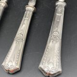 Silver plated serving cutlery in its original box