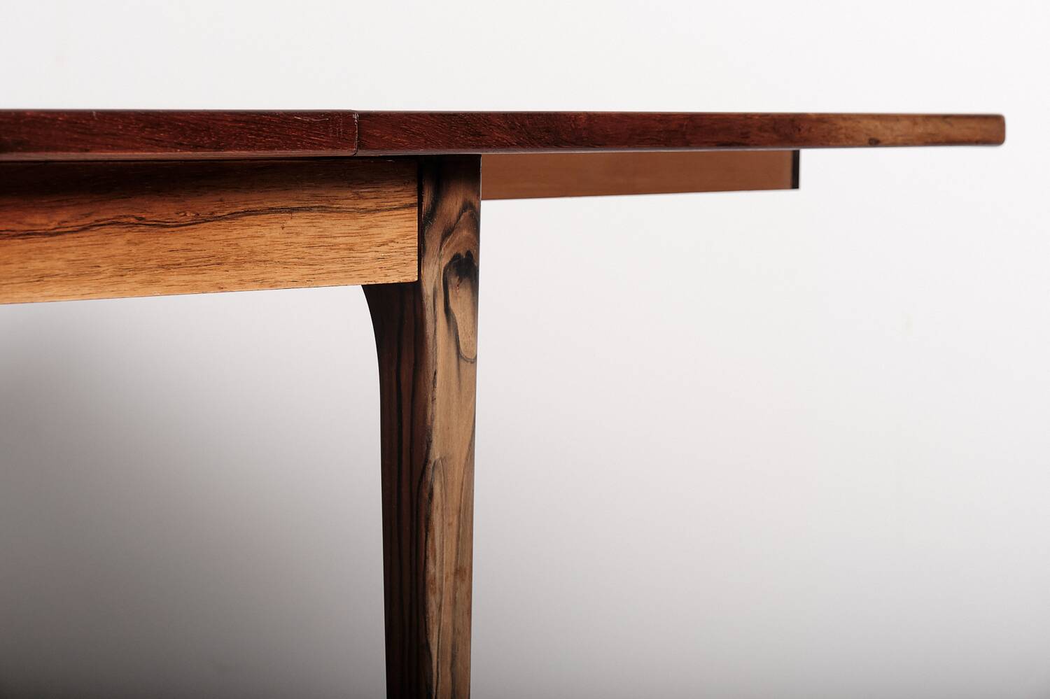 Table à manger extensible, années 1970