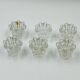 Set of 6 vintage flower candle holders by VMC Reims - 1960s