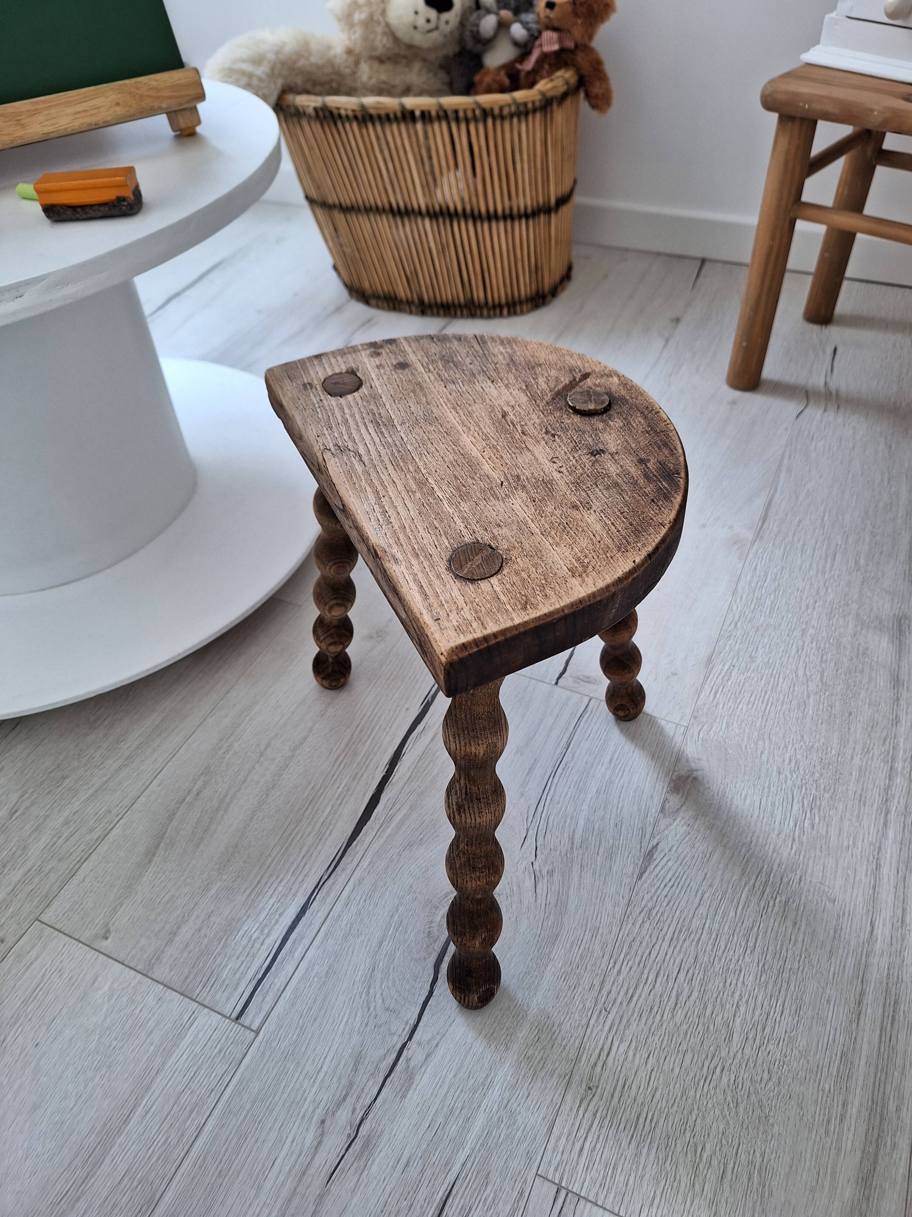 Vintage tripod stool