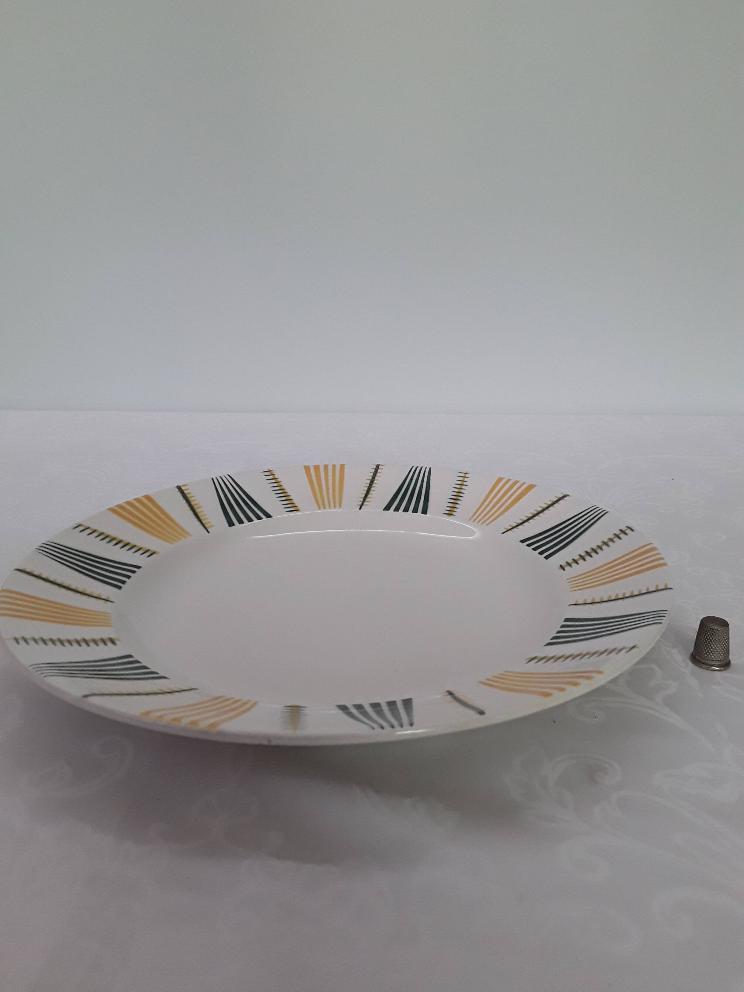 Sarreguemines and Digoin dish. France