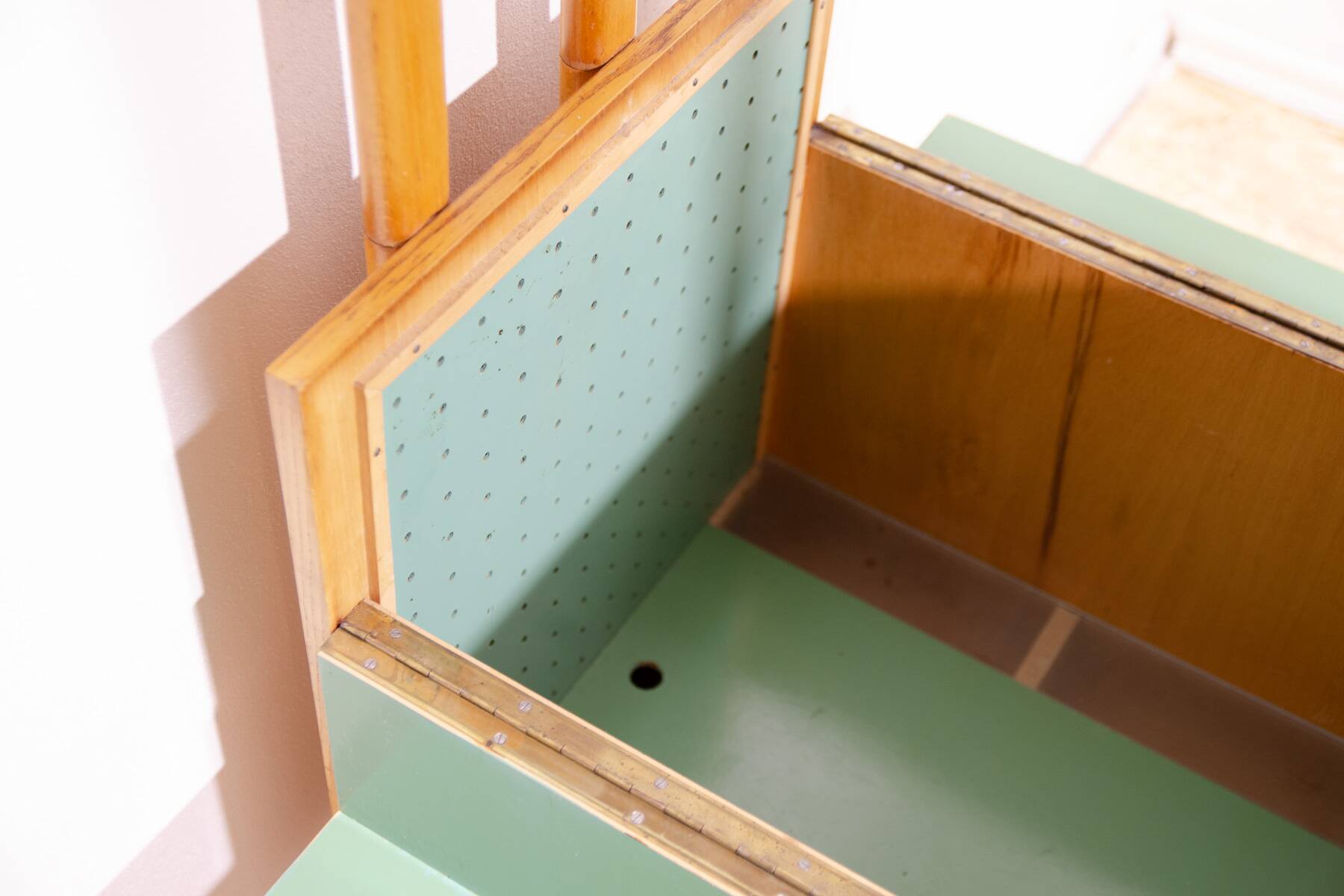 Mid century wall shelf bookcase by František Jirák for Tatra nábytok, 1960´s