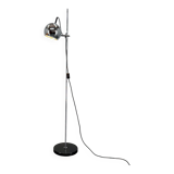 Lampadaire moderne réglable en chrome du milieu du siècle, Allemagne