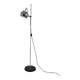 Lampadaire moderne réglable en chrome du milieu du siècle, Allemagne