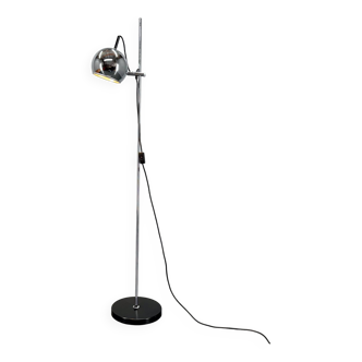 Mid Century Modern Adjustable Chrome Floor Lamp, Germany