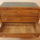 Art Deco walnut chest of drawers, 1950s, mid-century modern style,