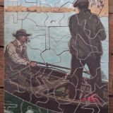 Antique wooden puzzle