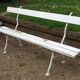 Garden bench cast iron legs