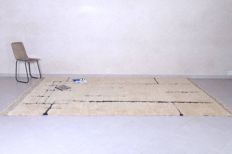 Tapis berbère tissè main authentique 140/260 cm