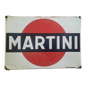 Old enamelled plate "Martini" 28x41cm 1961