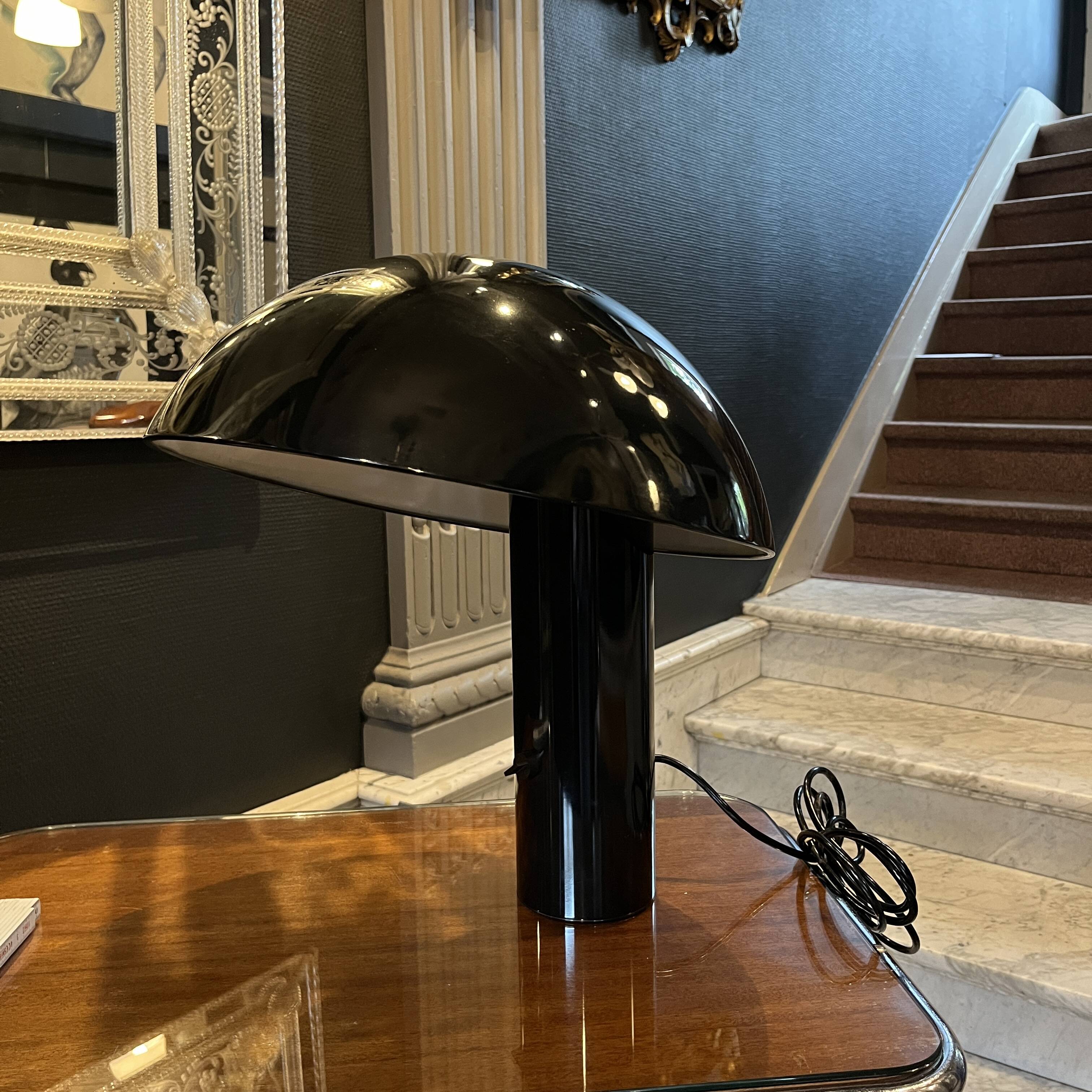 Table or desk lamp, franco mirenzi by valenti luce 'vaga' italian design 1978