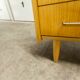 Commode scandinave  4 tiroirs 1990 couleur miel