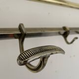 Wall coat rack, circa 1920