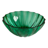 Glass salad bowl